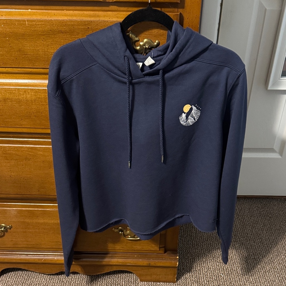 Roxy Easy Afternoon Cropped Hoodie - Picture 2 of 4